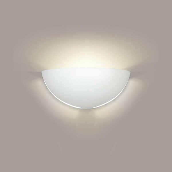 A19 Lighting Capri Wall Sconce, Bisque 307-1LEDE26